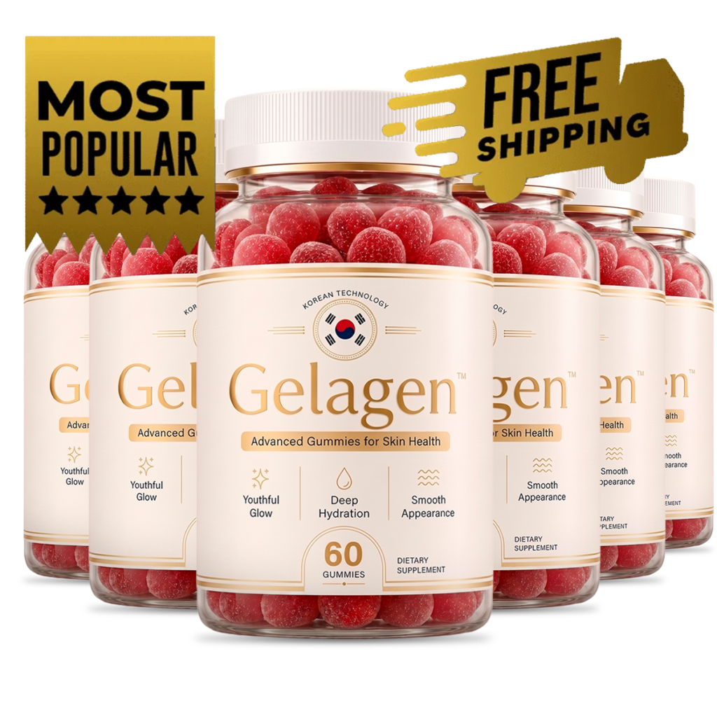 Original Gelagen 6 bottles product bundle